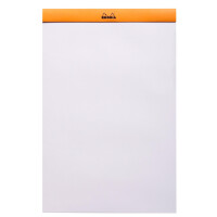 RHODIA Notizblock No. 19, DIN A4+, blanko, orange