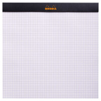 Rhodia Le Carre 210x210 80Bl kar schwarz