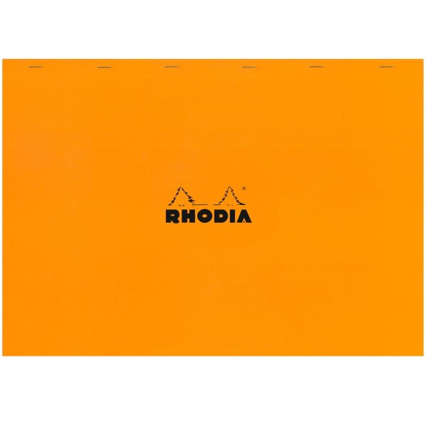 RHODIA Notizblock No. 38, DIN A3+, kariert, orange