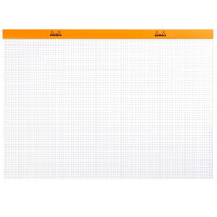 RHODIA Notizblock No. 38, DIN A3+, kariert, orange