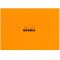 RHODIA Notizblock No. 38, DIN A3+, kariert, orange