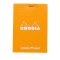 DotPad Rhodia 85x120 80Bl orange