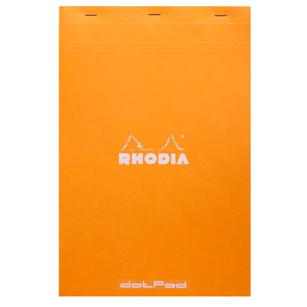 DotPad Rhodia 210x318 80Bl dot or