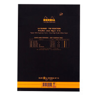 Block Rhodia Basics A6 lin 70Bl schwarz