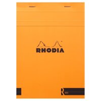 Block Rhodia A5 70Bl liniert orange