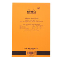 Block Rhodia A5 70Bl liniert orange