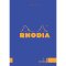 Rhodia coloR 85x120 70Bl lin saphi