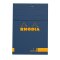 Rhodia coloR 85x120 70Bl lin saphi