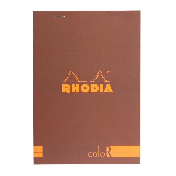 Rhodia coloR A5 lin 70Bl schoko