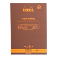 Rhodia coloR A5 lin 70Bl schoko