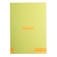 Rhodia coloR A4 lin 70Bl anisgrün