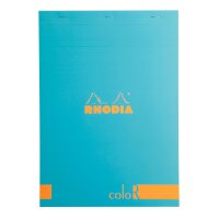 Rhodia coloR A4 lin 70Bl türkis