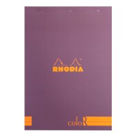 Block Rhodia coloR A4 lin 70Bl viol