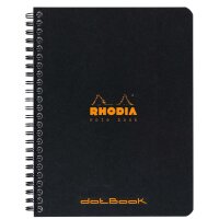 Notebook A5 lin 80 Bl schw