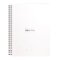 Meeting Book WHITE A5+ 80bl 80g