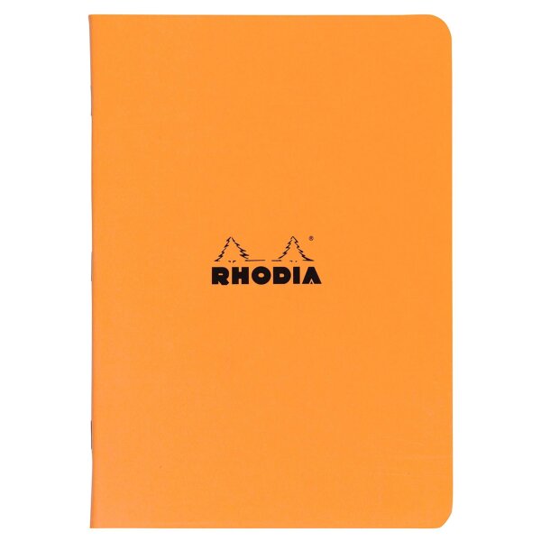 Heft Rhodia A5 kar 48Bl ora