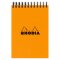 RHODIA Spiralnotizblock No. 13, DIN A6, kariert, orange