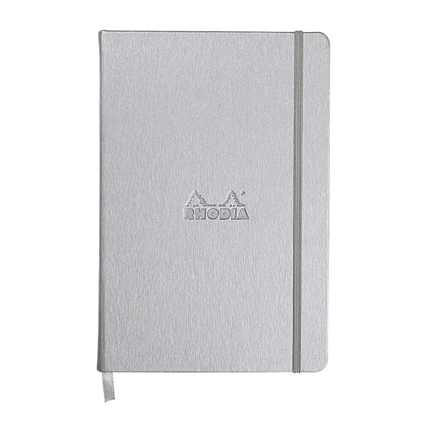 Webnotebook SILVER A5 96Bl lin elf