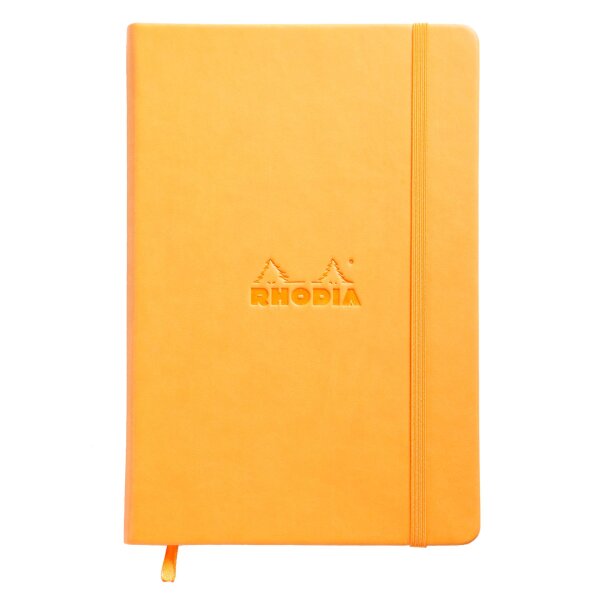 Web Notebook A5 lin orange