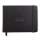 Webnotebook 14x11 96S blanko schwarz