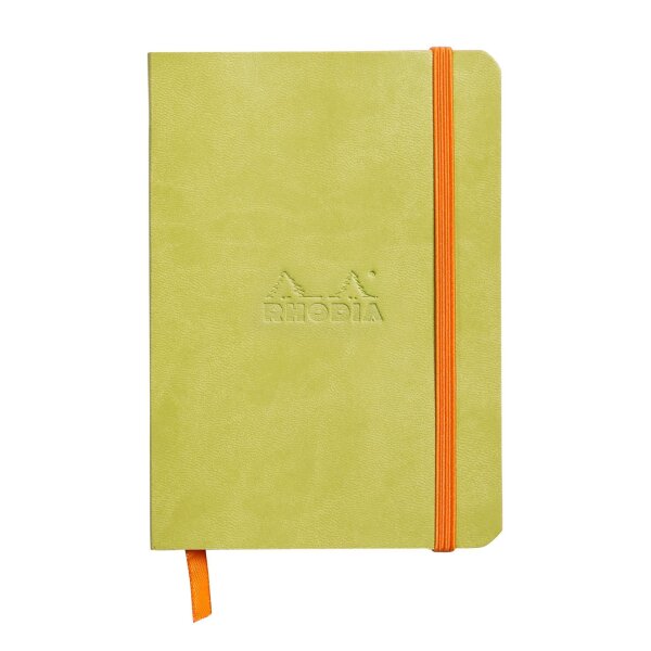 RHODIA Notizbuch RHODIARAMA, DIN A6, liniert, anis