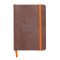 Rhodia FlexNbuch A6 dot 72Bl Schoko