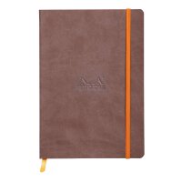 RHODIA Notizbuch RHODIARAMA, DIN A5, liniert, schokolade