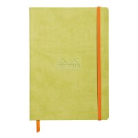 RHODIA Notizbuch RHODIARAMA, DIN A5, liniert, anis