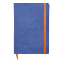 RHODIA Notizbuch RHODIARAMA, DIN A5, liniert, saphirblau