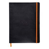 Rhodia Flex Nbuch 19x25 L 72Bl schwarz