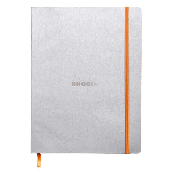 Rhodia FlexNbuc 19x25 dot 72Bl Silb