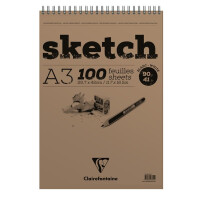 Clairfontaine "Sketch" Skizzenblock A3 100...