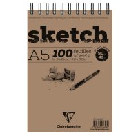 Clairfontaine "Sketch" Skizzenblock A5 100...