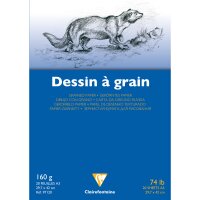 Clairefontaine "Dessin à Grain" Zeichenblock A3 20 Blatt 160g/qm kopfgeleimt