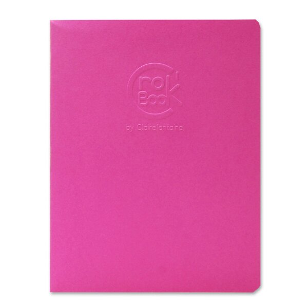 CROKBOOK 17x22 hoch 90g 24 Bl pink