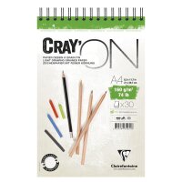 Clairefontaine "CRAYON" Spiral-Zeichenblock A4...