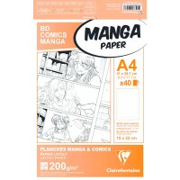 Manga Etui BDComic A4 40Bl 200g