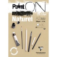 Zeichenblock PaintOn Naturel A2 - 30 Blatt raue...