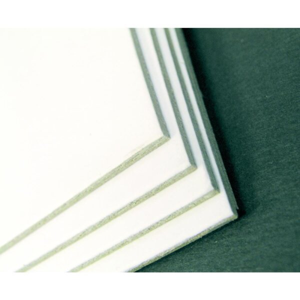 Karton Grau/Weiss 50x65cm 600g 10Bg