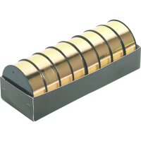 Geschenkband gold 10mx25mm st 8St