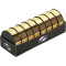 Geschenkband gold 10mx25mm st 8St