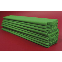 Krepppapier 250x50 grün - 10er Pack