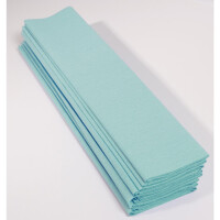 Krepppapier 250x50 turkis - 10er Pack