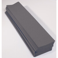 Krepppapier 250x50 grau - 10er Pack