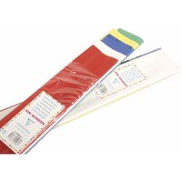 Seidenpapier 50 x 75cm, 8 Bogen - 5Farben sort