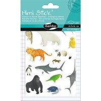 Pack 4 B. Mimi Stick Bedrohte Tiere