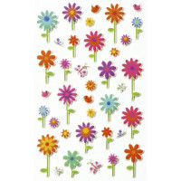 MAILDOR 3D-Sticker - Blumen