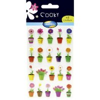 MAILDOR 3D-Sticker - Blume