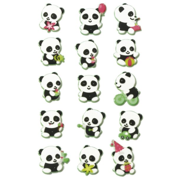 MAILDOR 3D-Sticker - Panda