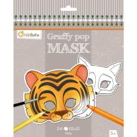 Graffy Pop, Maskenmalbuch Tiere